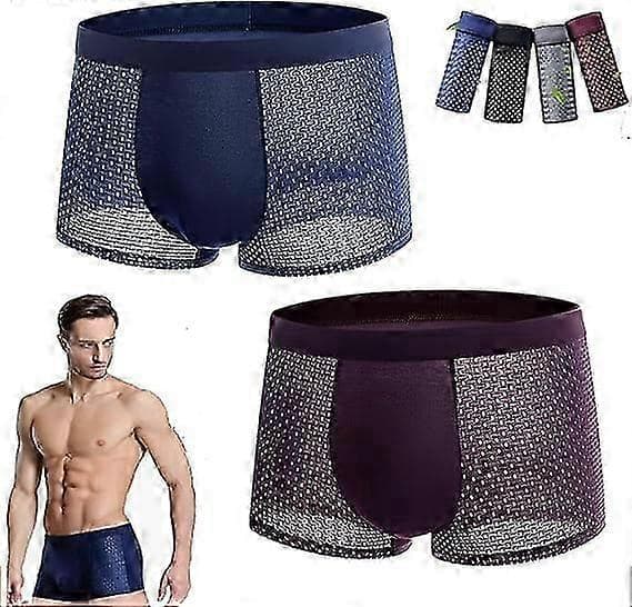 Bamboowear Bambu Boxerkalsonger Herr Mikrofiber Boxer Briefs L