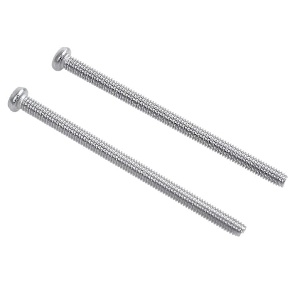 M2.5 x 40mm 304 Ruostumaton Teräs Phillips Pyöreäpäiset Ruuvit Pultti 60kpl