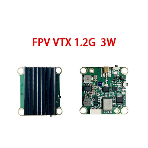 1.2G 1.3G 3W VTX 3000mW 9 Kanavaa FPV Audio Video Lähetin