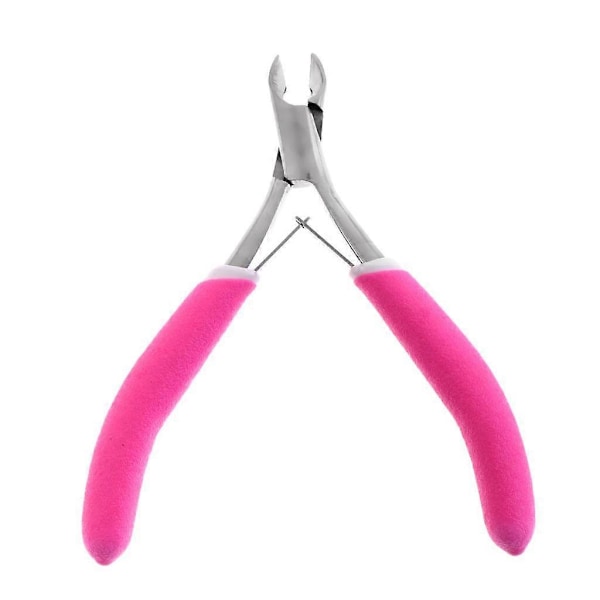Rosa Manikyr Pedikyr Fingernagel Tånagel Nagelbandstång Klippare