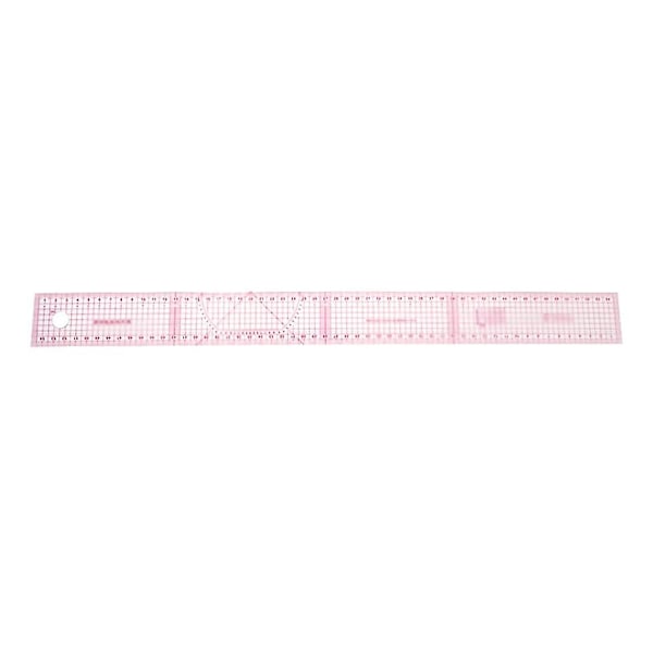 6 st DIY Kläder Lapptäcke Multi-Linjal Söm Quilt Sy Kurvlinjaler Ritning Skärlinjal Utkast Skola Kontorsmaterial