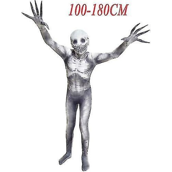 Kids The Rake Morphsuit Creepepasta Halloween Fancy Dress Costume 130cm