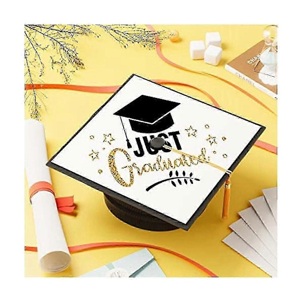 Sublimeringsemner Gradueringspynt Varmeoverføring Plate, Mdf Selvklebende Grad Hatt Pynt