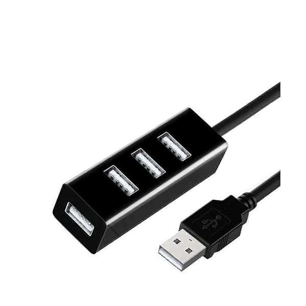 5 stk. Hub USB Multi 2.0 Hub USB Splitter Strømadapter Høj Hastighed 4 Port Alt i Én til PC Windows C