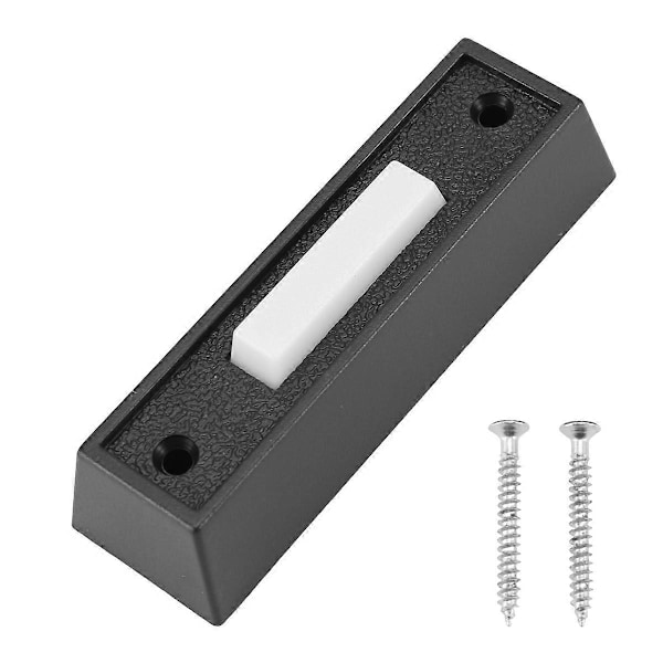 1 st Trådbunden Dörrklocksknapp med LED-ljus, Ersättning för Dörrklocksknapp, Väggmonterad Dörröppnare