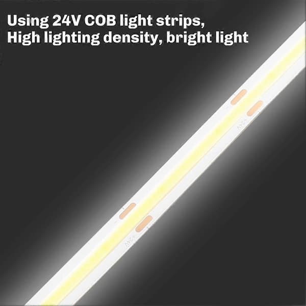 Til Bambu Lab A1 MINI Super Bright Led Ra95 24V Fyldlys LED til Bambu Lab 3D-printer Black