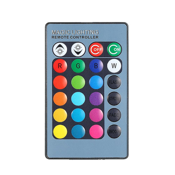 AC85-265V 20W RGB LED-valaisin suihkulähteeseen kaukosäätimellä, muistitoiminnolla, 16 värin vaihdolla, välkkyvä/S