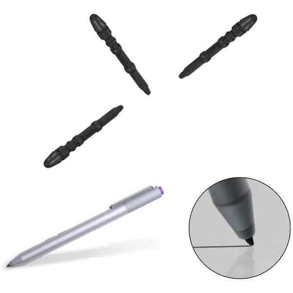 6-pack pennspetsar för Surface Pro 3, 6 st ersättningsspetsar för Surface Pro 3 Contact Stylus Pen