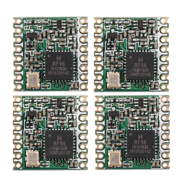 4 STK RFM95 RFM95W 868 RFM95-868MHz LORA SX1276 Trådløs modtagermodul FCC ROHS ETSI REACH