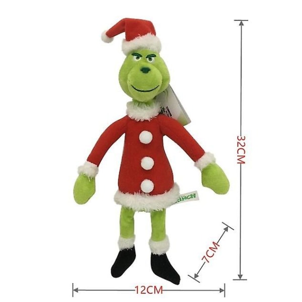 Hot sælgende julegaver Grinch tegnefilm dukke legetøj julegaver Christmas Grinch
