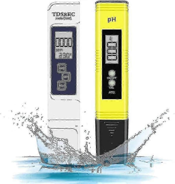 Elektronisk PH-mätare TDS Vattenkvalitetsmätare och PH-test för dricksvatten Akvarier Pool XUN