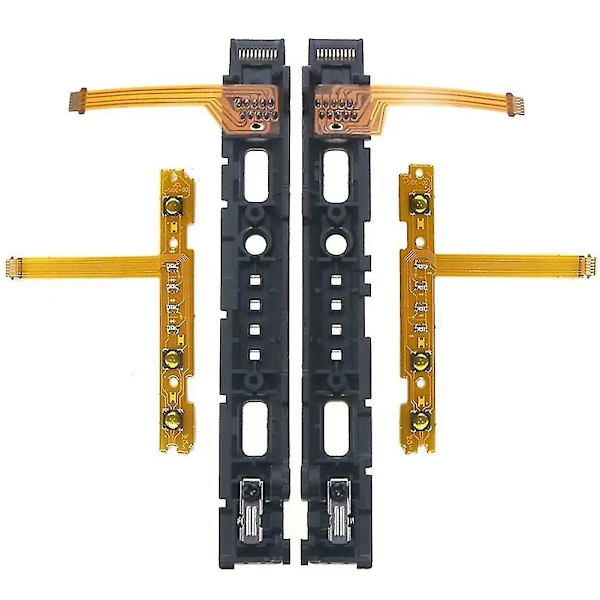 Ersättnings-Lr Slide Vänster Höger Slider Rail med Sl Flexkabel Kompatibel med Nintend Switch Ns Joy
