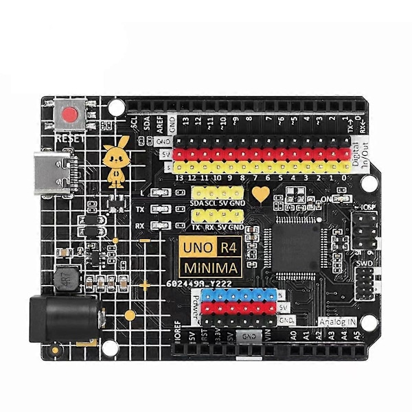 För R4 Minima Type-C USB ESP32-S3 WIFI Edition Utvecklingskort för Programmeringsinlärning Controller