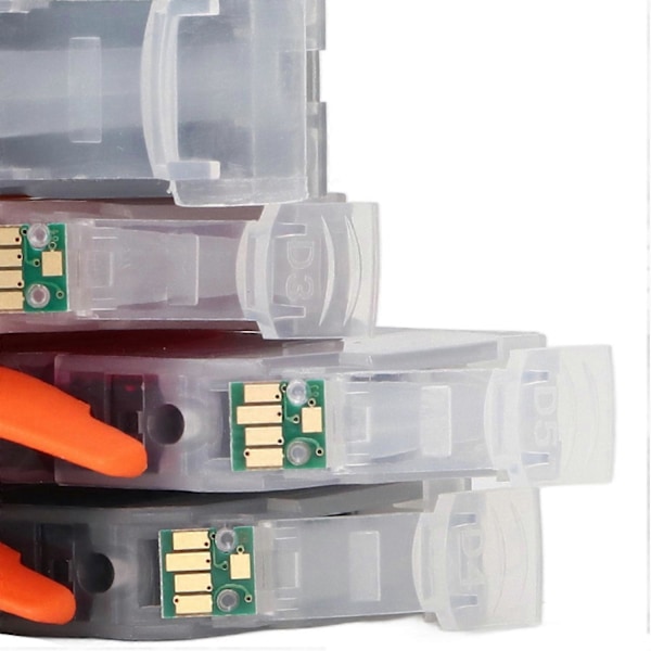 Kompatibla bläckpatroner ersättning för PIXMA IP4200 IP4300 IP4500 skrivare 5 färger (PGI‑5BK