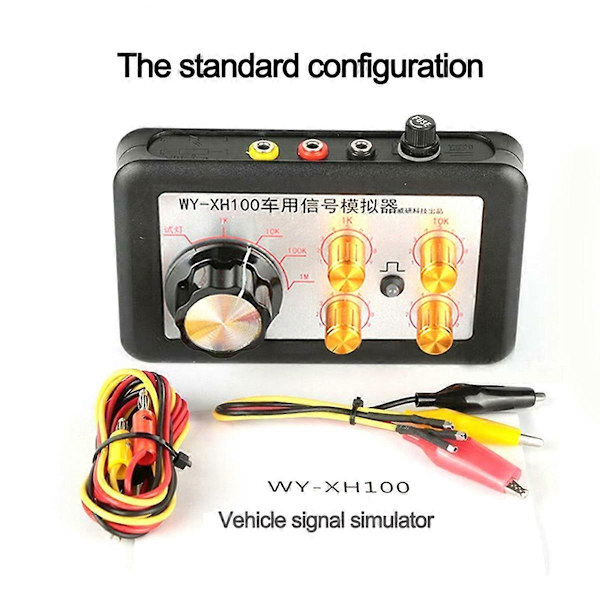 Bilsensor Signal Simulator, Bilsensor Signal Generator, Justerbar Modstand, Vandtemperatur