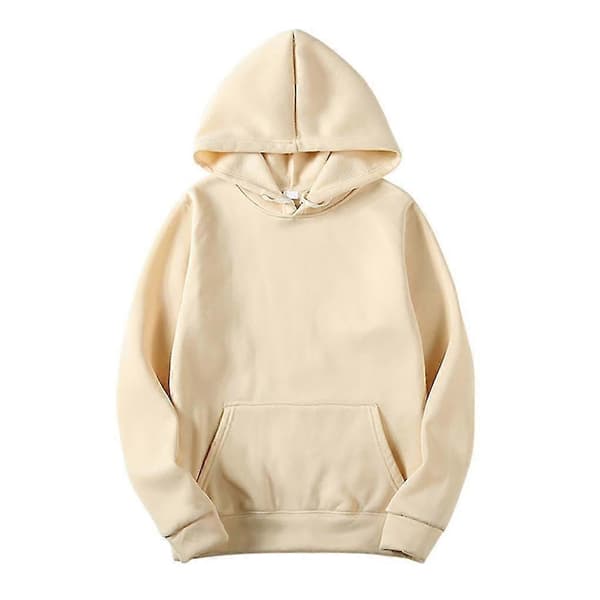 Hættetrøjer til kvinder, bomulds sweatshirt xi Light brown 3L