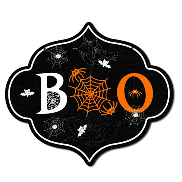 Hus Treskilt Halloween-tema Hengende Ornamenter for Hjem Tre Festdekor