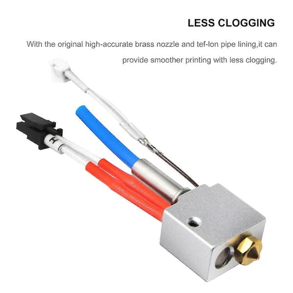 Til 2 Hotend V5 J-Head 3D Printer Ekstruder Del Samlet med Volcano Dyser til 2 Plus/Max/Pro
