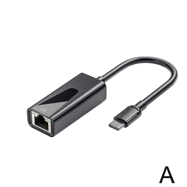 USB C til Ethernet Adapter Type-C 3.0 til RJ45 Netværks LAN Gigabit
