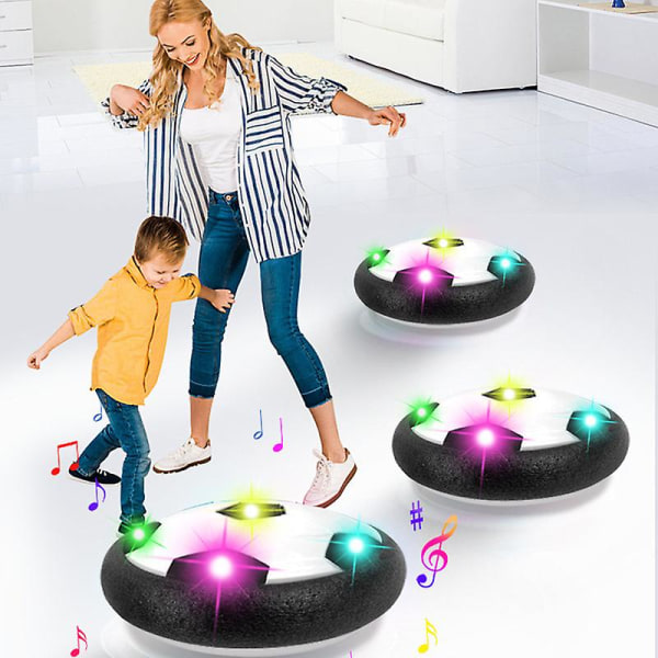 Aktiv svæveskive med lyseffekter Interaktiv svæveskive Hundelegetøj Bevægelsesaktiveret automatisk aktiv svæveskivelegetøj LED Light with Music