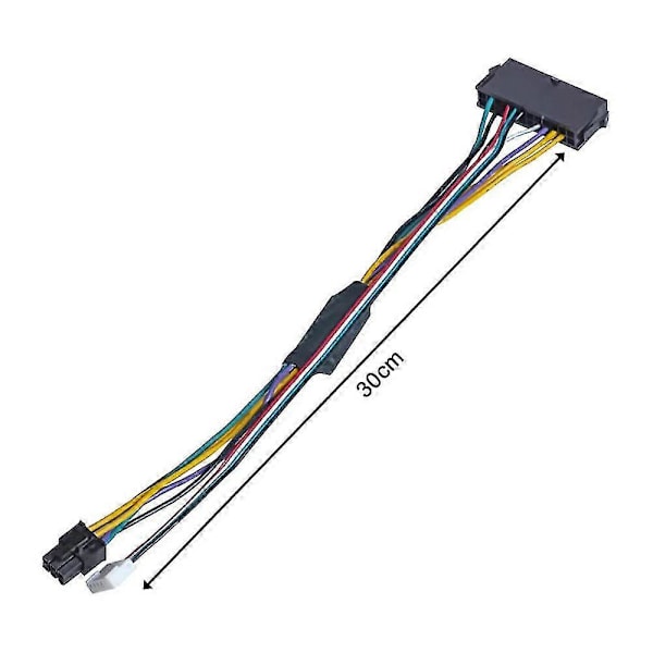 24-nastainen PCI-E ATX -päävirta-adapterikaapeli 6-nastaiseen HP Z230 Z220 SFF -työaseman emolevyyn