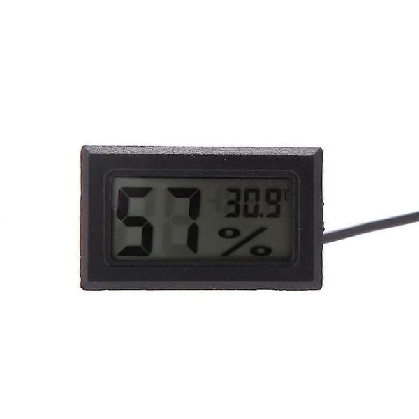 Mini LCD Digital Termometer Hygrometer Temperaturmätare Temperaturövervakare