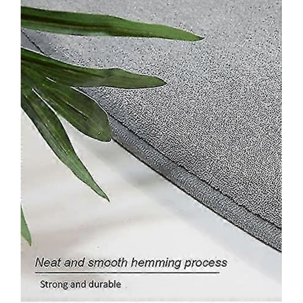 Halkfri Badrumsmatta, Superabsorberande Badrumsmatta i Memory Foam, Maskintvättbar (ShiKai)