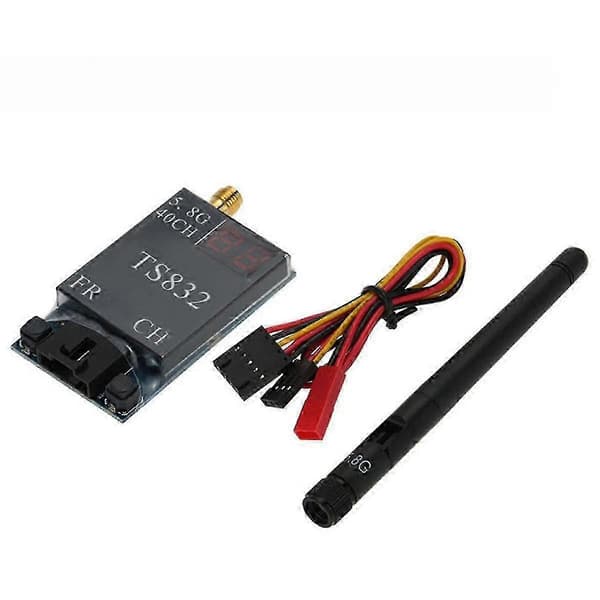 TS832 FPV Trådløs Sender 5.8G 600Mw med Antenne Trådløs AV Sender til FPV Multicopter