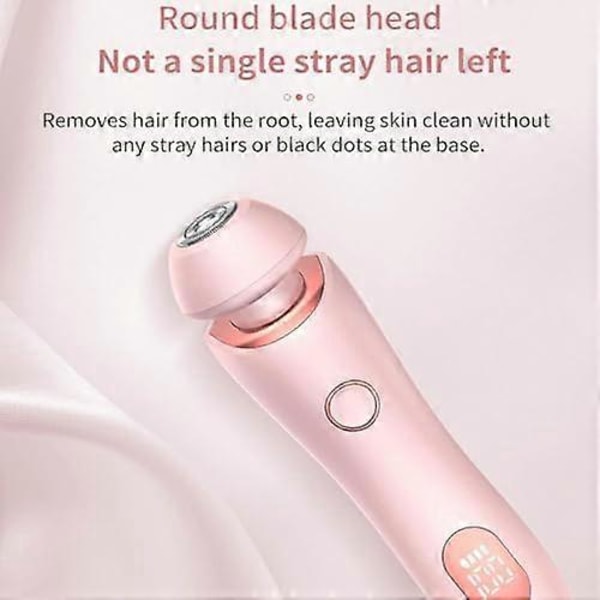 Silk Guide Pro Rakhyvel, Vattentät Elektrisk Rakhyvel för Kvinnor, 2 i 1 Silk Glide Pro Rakapparat för Smidig Rakning