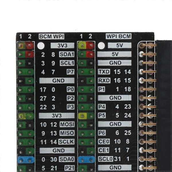 GPIO Udvidelseskort Interface Udvidelsesadapter Modul Dobbelt Række til Raspberry Pi 400
