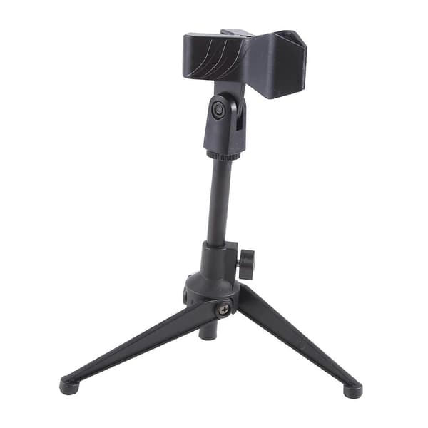 Mikrofonstativ Bordstativ Mikrofonstativ til DJI Mic/Moma/Rode Go/Relacart Trådløs Mikrofon Black
