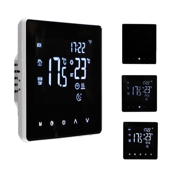 WiFi Smart Termostat Temperaturregulator til Vandvarme LCD Display Touch Screen Ugeprogram