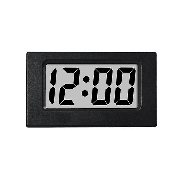 Mini Klocka Triangel LED-Skärm Lectronisk Digital Väckarklocka Skrivbordsklocka för Hemmakontor Bord B