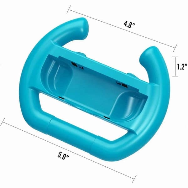 2 STK Gaming Racing Rattgrep for Switch Controller Grip Racing Hjul Gamepad Tilbehør