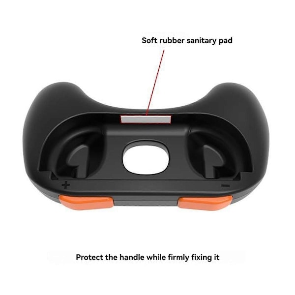2 STK Håndgreb Etui til Switch 2 Controller Gamepad Håndtag Håndgreb Spilhåndtag Håndgreb Etui