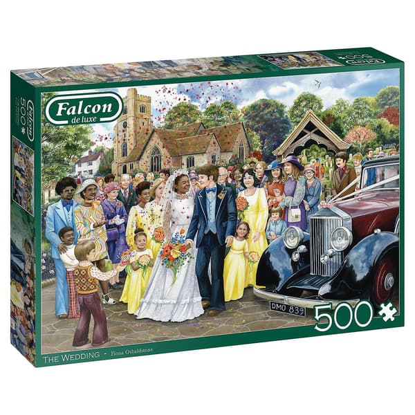 Falcon Deluxe Brylluppet Puslespil (500 Brikker)