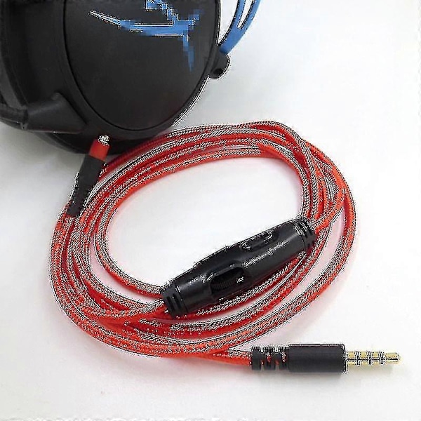 Udskiftningslydkabel til Kingston Hyperx Cloud Ii / Hyperx Cloud Alpha Høj Kvalitet 1,5 Meter