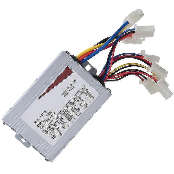 36V 800W Elektrisk Borstmotor Kontroller DC Motor Hastighetskontroll För Elektro Trehjuling Scooter