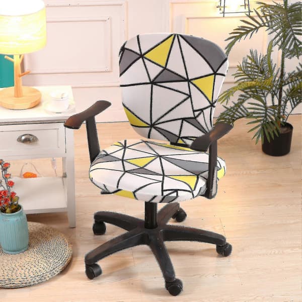 Universal pasform skrivebordsstol med vaskbart ergonomisk design slipcover