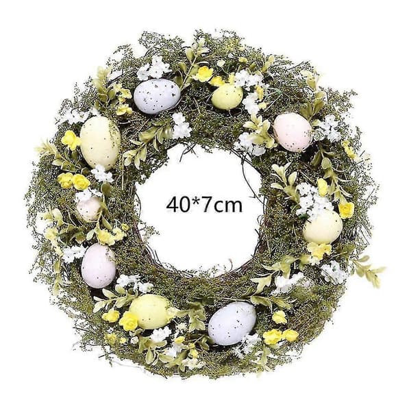 Krans Blomsterrammer Påskeæg Krans Simulation Krans