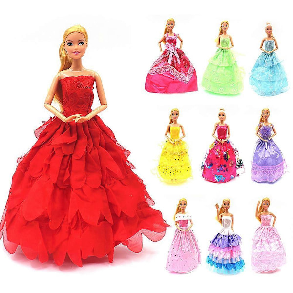 Barbie Bli en Modedesigner Docka Klä Upp Kit, 10 Outfits-slumpmässig stil, 30cm