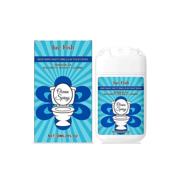 Bærbar Toalettspray, Langvarig Duft, Frisk Luft, Luktfjerner, 30ml