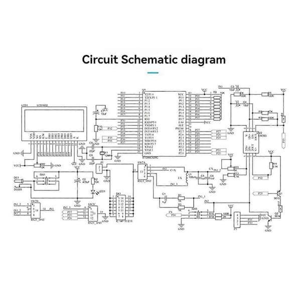 Kapacitans Induktans Frekvens Måling Display DIY Elektronisk Kit PCB DIY Loddeprojekt Pr