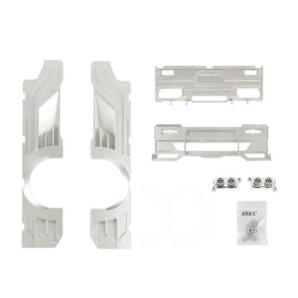 Simuleringskroppsrustning Surrounded Kits for WPL D12 1/10 RC Bil Oppgraderingsdeler