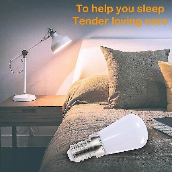 6/1 stk. Mini LED Pærer E14 E12 LED Køleskabspære Udskiftning Halogen Skruepære Til Køleskab Display Kabinetter