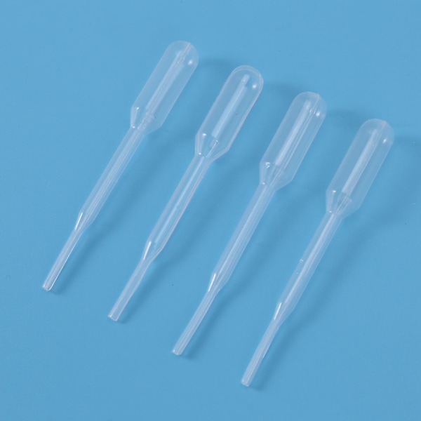 500 Stycken 0,2 ml Kapacitet Graderade Transferpipetter Droppare Polyeten