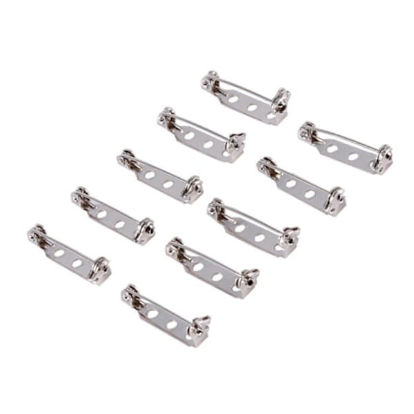 50 stk. 25 mm Bar Pins Broche Sikkerhedslås Rullelås til DIY Håndværk