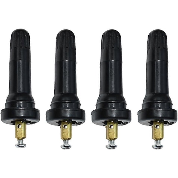 4 Stycken TPMS Däcktryckssensor Ventilskaft, TPMS Ventil Däcktrycksövervakningssystem, Däcktrycksövervakningssystem Sensor