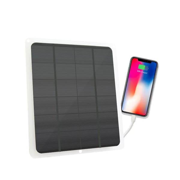 20W Mono Solcellepanel for 12V Batterilading 12V Vanntett Solcelle Batterivedlikeholdslader