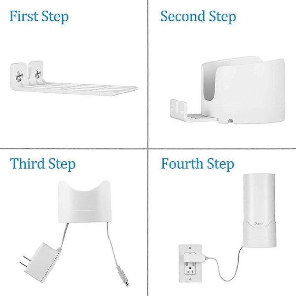 Veggfeste Erstatning For TP-Link Deco M4 WiFi Ruter Holder Sokkel Base